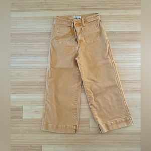 Madewell Emmett Wide-Leg Crop Pants 29